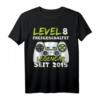Level 8 Geburtstag T-Shirt für Jungen - Lustiges Gamer Geschenk & Dekoration für 8-Jährige