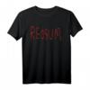 Redrum Retro Creepy Scary Stories Horror Movie Love T-Shirt – Perfektes Geschenk für Horror- und Filmfans, geeignet für Party, Halloween & Events