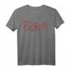 Redrum Retro Creepy Scary Stories Horror Movie Love T-Shirt – Perfektes Geschenk für Horror- und Filmfans, geeignet für Party, Halloween & Events