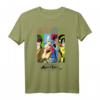 HapPanda T-Shirt mit Nickelodeon-Charakteren - Lizenziertes Group Character Panels Shirt für die Feier
