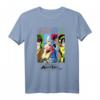 HapPanda T-Shirt mit Nickelodeon-Charakteren - Lizenziertes Group Character Panels Shirt für die Feier