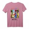 HapPanda T-Shirt mit Nickelodeon-Charakteren - Lizenziertes Group Character Panels Shirt für die Feier