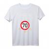 70. Geburtstag Oldtimer T-Shirt mit Spruch 'Schonend Behandeln! Der Oldtimer ist 70 Jahre alt!' – Humorvolles Geschenk für Männer, Väter, Opas & Autosammler