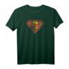 Superman Retro Supes Logo Distressed T-Shirt – Offiziell lizenzierte Superheldenkleidung für Fans, Damen & Kinder