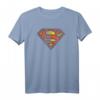 Superman Retro Supes Logo Distressed T-Shirt – Offiziell lizenzierte Superheldenkleidung für Fans, Damen & Kinder