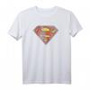 Superman Retro Supes Logo Distressed T-Shirt – Offiziell lizenzierte Superheldenkleidung für Fans, Damen & Kinder