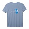 Schottland Flagge Herzschlag Schottin Schotte Geschenkidee T-Shirt – Witziges Fan-Shirt für Schottland-Liebhaber zu Geburtstag & Weihnachten