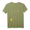 Umlaufbahn Planeten Sonnensystem Weltraum T-Shirt – Lustiges Wissenschafts-Design mit Pluto für Astronomie Fans und Sternenliebhaber