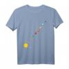 Umlaufbahn Planeten Sonnensystem Weltraum T-Shirt – Lustiges Wissenschafts-Design mit Pluto für Astronomie Fans und Sternenliebhaber