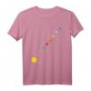 Umlaufbahn Planeten Sonnensystem Weltraum T-Shirt – Lustiges Wissenschafts-Design mit Pluto für Astronomie Fans und Sternenliebhaber
