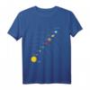 Umlaufbahn Planeten Sonnensystem Weltraum T-Shirt – Lustiges Wissenschafts-Design mit Pluto für Astronomie Fans und Sternenliebhaber
