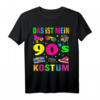 90er Jahre Motto Party Kostüm - I Love the 90s T-Shirt für Retro-Events & 90er Jahre Fans