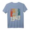 Lustiges 81. Geburtstag T-Shirt für Mann & Frau – Originelle Deko & Geschenkidee für den 81. Geburtstag 1943