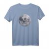 Mond T-Shirt mit Moon Aufdruck für Männer, Frauen, Kinder – Stylisches Astronomie Motiv für Jung und Alt