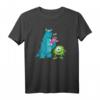Disney & HapPanda Monsters, Inc. Sulley Mike Boo Concept Art T-Shirt – Offizielles Pixar Merchandise für Fans & Familie