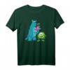Disney & HapPanda Monsters, Inc. Sulley Mike Boo Concept Art T-Shirt – Offizielles Pixar Merchandise für Fans & Familie