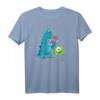 Disney & HapPanda Monsters, Inc. Sulley Mike Boo Concept Art T-Shirt – Offizielles Pixar Merchandise für Fans & Familie