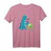 Disney & HapPanda Monsters, Inc. Sulley Mike Boo Concept Art T-Shirt – Offizielles Pixar Merchandise für Fans & Familie