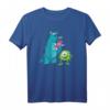 Disney & HapPanda Monsters, Inc. Sulley Mike Boo Concept Art T-Shirt – Offizielles Pixar Merchandise für Fans & Familie