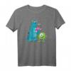 Disney & HapPanda Monsters, Inc. Sulley Mike Boo Concept Art T-Shirt – Offizielles Pixar Merchandise für Fans & Familie