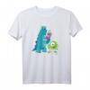 Disney & HapPanda Monsters, Inc. Sulley Mike Boo Concept Art T-Shirt – Offizielles Pixar Merchandise für Fans & Familie