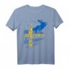 Schweden Fahne Flagge Elch Län Schweden T-Shirt – Perfekt für Roadtrips, Natur und Insider Tipps