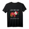 Weck mich auf wenn Weihnachten ist Faultier T-Shirt – Lustiges Weihnachtsoutfit für die Feiertage & Geschenkidee für Faultier-Fans