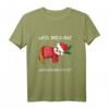 Weck mich auf wenn Weihnachten ist Faultier T-Shirt – Lustiges Weihnachtsoutfit für die Feiertage & Geschenkidee für Faultier-Fans