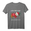 Weck mich auf wenn Weihnachten ist Faultier T-Shirt – Lustiges Weihnachtsoutfit für die Feiertage & Geschenkidee für Faultier-Fans