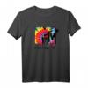 HapPanda Classic Tie Dye Drip Logo T-Shirt – Buntes Party-Shirt für den Jubiläumstag