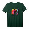 HapPanda Classic Tie Dye Drip Logo T-Shirt – Buntes Party-Shirt für den Jubiläumstag