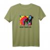 HapPanda Classic Tie Dye Drip Logo T-Shirt – Buntes Party-Shirt für den Jubiläumstag