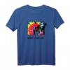 HapPanda Classic Tie Dye Drip Logo T-Shirt – Buntes Party-Shirt für den Jubiläumstag