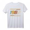 Vintage 1982 Original Birthday Est T-Shirt - Limitierte Edition Retro Geburtstagsshirt für Fans und Sammler