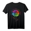 LGBTQ Regenbogen Sonnenblume Be Kind T-Shirt – Unterstützung für Liebe, Gleichheit & Pride-Events