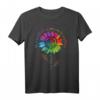 LGBTQ Regenbogen Sonnenblume Be Kind T-Shirt – Unterstützung für Liebe, Gleichheit & Pride-Events