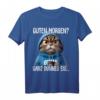 Guten Morgen - Lustiges Kaffee Spruch T-Shirt mit Katzen Statement für Morgenmuffel, Schichtarbeiter & Humorvolle Geschenke