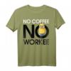 HapPanda Minions No Coffee No Workee Portrait T-Shirt – Offiziell lizenzierte Minions Kleidung für Geburtstag & Fans