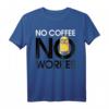 HapPanda Minions No Coffee No Workee Portrait T-Shirt – Offiziell lizenzierte Minions Kleidung für Geburtstag & Fans
