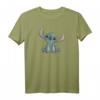 HapPanda Lilo & Stitch Wasserfarben T-Shirt - Offiziell lizenziertes Disney Merchandise für Fans & Geburtstagsgeschenke