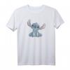 HapPanda Lilo & Stitch Wasserfarben T-Shirt - Offiziell lizenziertes Disney Merchandise für Fans & Geburtstagsgeschenke