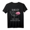 Lustiges Herren Damen T-Shirt 'Hallo Dir Ist Was Runtergefallen' – Witziges Outfit für Alltag, Freude und Geschenke