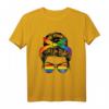Regenbogen Dutt Schwul LGBT Gay Homosexualität T-Shirt – Lustiges Supporter Outfit für Lesben, Schwule & Queere, ideal für Pride & CSD