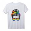 Regenbogen Dutt Schwul LGBT Gay Homosexualität T-Shirt – Lustiges Supporter Outfit für Lesben, Schwule & Queere, ideal für Pride & CSD