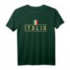 Italia Italienische Flagge Fußball T-Shirt – Perfektes Geschenk für Italien-Fans, Reiseoutfit & Fan Supporter