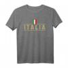 Italia Italienische Flagge Fußball T-Shirt – Perfektes Geschenk für Italien-Fans, Reiseoutfit & Fan Supporter