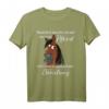 Lustiges Pferde Spruch T-Shirt mit Comic Pony Kopf – Originelles Geschenk für Pferdeliebhaber und Pferdemädchen zum Geburtstag