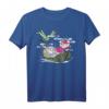 HapPanda T-Shirt mit The Rescuers Bernard Bianca Leaf Boat - Offiziell lizenziertes Geschenk für Filmliebhaber