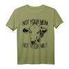 Not Your Mom Not Your Milk Veganes T-Shirt – Unterstützung für Tierschutz, Vegetarier & Veganer, ideal für Aktivisten & Tierliebhaber