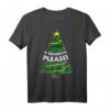 Lustiges Weihnachts T-Shirt 'Ä Tännsch'n Please' mit Denglisch - Perfektes Geschenk & Deko für die Adventszeit